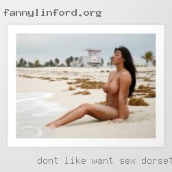 Dont like stress, enjoy want sex in Dorset nature.