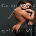 Girls strip