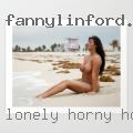 Lonely horny housewives