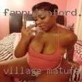 Village mature woman